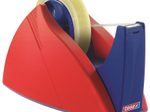 tesa Easy Cut® Tischabroller rot/blau