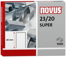 novus Heftklammern SUPER 23/20