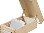 HAN Karteikasten A7 für 900 Karteikarten braun