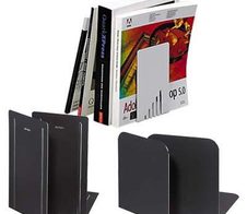 MAUL Buchstützen 8,5 x 14,0 x 14,0 cm grau