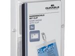 DURABLE Namensschilder transparent 9 cm x 6 cm
