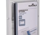 DURABLE Namensschilder transparent 9 cm x 5.4 cm