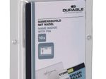 DURABLE Namensschilder transparent 7.5 cm x 4 cm