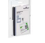 DURABLE Namensschilder transparent 9 cm x 6 cm