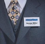 DURABLE Namensschilder transparent 9 cm x 5.4 cm