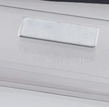 DURABLE Namensschilder transparent 7.5 cm x 4 cm