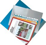 DURABLE Vollsichtreiter Kunststoff transparent