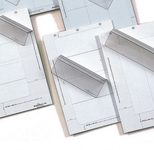 DURABLE Einsteckschilder für Namensschilder Badgemaker 10,0 x 5,2 cm