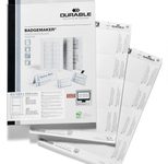 DURABLE Einsteckschilder für Namensschilder Badgemaker 15,0 x 6,1 cm