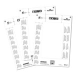 DURABLE Einsteckschilder für Namensschilder Badgemaker 21,0 x 6,1 cm