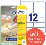 AVERY Zweckform Etiketten L4743REV-25 weiß 99,1 x 42,3 mm