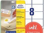 AVERY Zweckform Etiketten L4745REV-25 weiß 96,0 x 63,5 mm