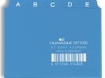 DURABLE Karteikartenregister A-Z blau für DIN-A7-Karteikästen