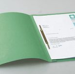 Schnellhefter DIN A4 Recycling-Karton grün