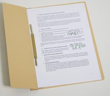 Einhakhefter DIN A4 chamois