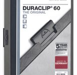 DURABLE Klemmhefter Duraclip DIN A4 anthrazit
