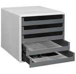 M&M Schubladenbox 30050910  DIN A4 28,5 x 35,7 x 26,0 cm