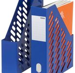 HAN Stehsammler Klassik antistatischer, schwermetallfreier Kunststoff blau , DIN A4
