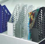 HAN Stehsammler Klassik antistatischer, schwermetallfreier Kunststoff blau , DIN A4