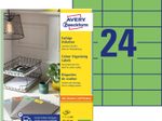 AVERY Zweckform Etiketten 3450 grün 70,0 x 37,0 mm