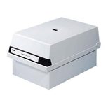 HAN Karteikasten A7 für 800 Karteikarten grau