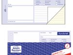 AVERY Zweckform Formularbuch Kurzbrief 1/3 DIN A4 2x 40 Seiten