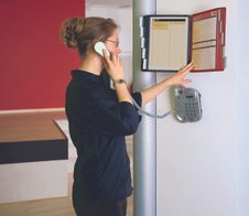 DURABLE SHERPA® WALL 10 Wand-Sichttafelsystem DIN A4