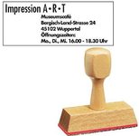 Textstempel, individualisierbar ohne Logo