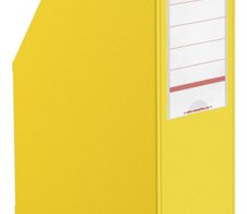 Esselte Stehsammler Kunststoff gelb , DIN A4