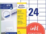 AVERY Zweckform Etiketten 3664 weiß 70,0 x 33,8 mm