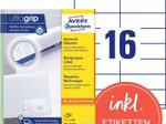 AVERY Zweckform Etiketten 3423 weiß 105,0 x 35,0 mm