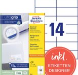 AVERY Zweckform Etiketten 3653 weiß 105,0 x 42,3 mm