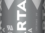 VARTA LITHIUM Cylindrical CR123A Blister 1