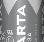 VARTA LITHIUM Cylindrical CR123A Blister 1