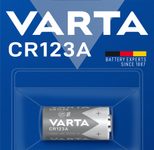 VARTA Batterie CR123A Fotobatterie 3 V