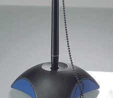 HAN Kugelschreiberständer Delta schwarz/blau