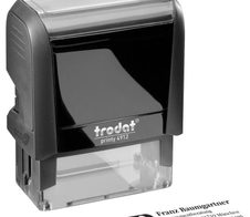 trodat Textstempel, individualisierbar printy 4912 mit Logo