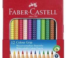 FABER-CASTELL Buntstifte Colour GRIP Mehrfarbig