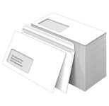 MAILmedia Briefumschläge DIN lang mit Fenster selbstklebend