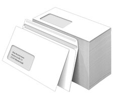 MAILmedia Briefumschläge DIN lang mit Fenster selbstklebend