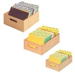 HAN Karteikasten A7 für 900 Karteikarten braun