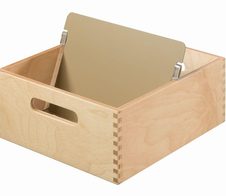 HAN Karteikasten A5 für 900 Karteikarten braun