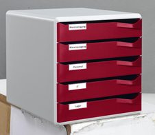 LEITZ Schubladenbox 52800028  DIN A4 28,5 x 35,5 x 29,0 cm