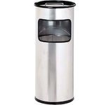 DURABLE Standaschenbecher silbermetallic