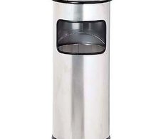 DURABLE Standaschenbecher silbermetallic