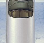 DURABLE Standaschenbecher silbermetallic