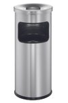 DURABLE Standaschenbecher silbermetallic