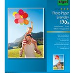 SIGEL Fotopapier Inkjet Everyday DIN A4 hochglänzend 170 g/m²