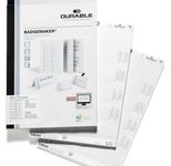 DURABLE Einsteckschilder für Namensschilder Badgemaker 7,5 x 4,0 cm