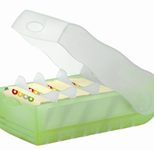 HAN Croco Karteikasten A7 900 Karteikarten grün